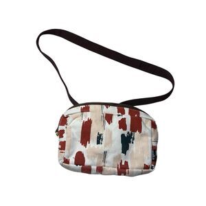 Maika Fanny Pack Belt Bag Abstract Print Adjustable Strap Travel Casual Brown